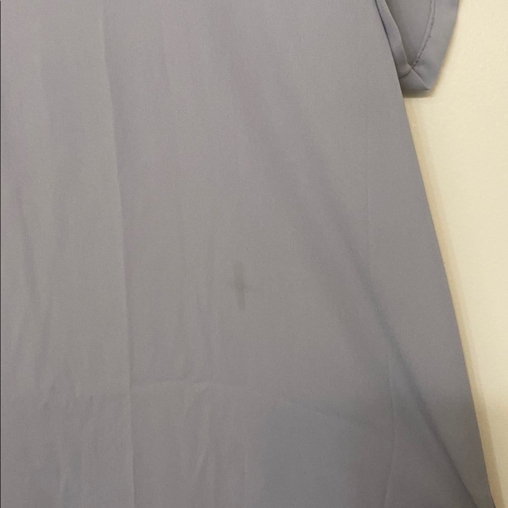 Maurices Gray Blouse with Zipper Accent - Picture 5 of 5